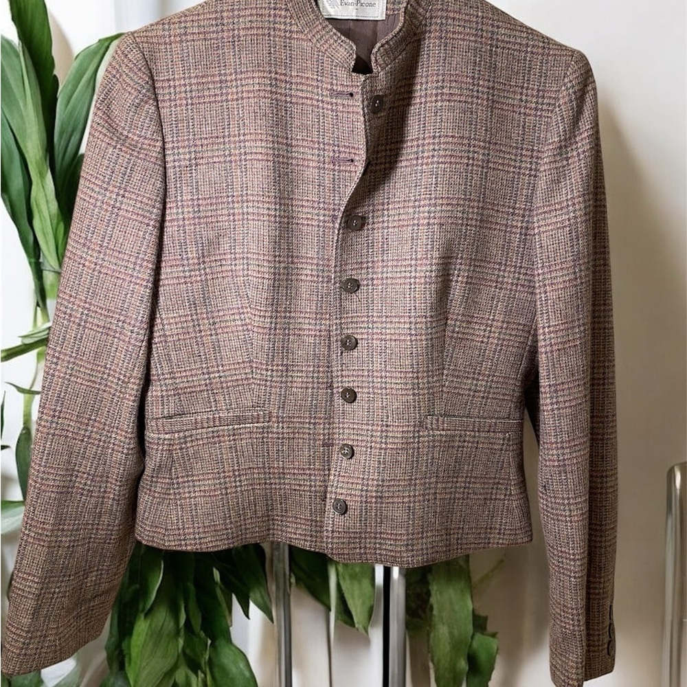 Vintage Evan Picone Women’s Button Up Blazer
